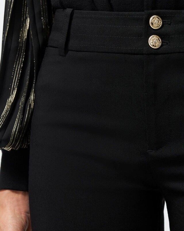 Trapunto Wide Leg Pants - image 4